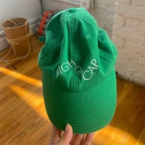 Green “High on Cap” cap